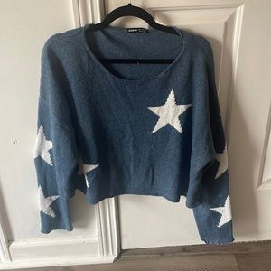 Shein star sweater
